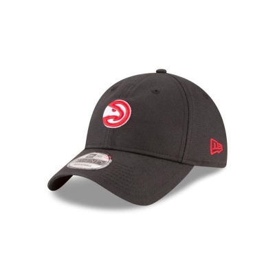 Atlanta Hawks Gorra | New Era NBA Waxed Canvas 9twenty Adjustable Cap Mexico - Negros